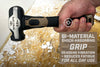 Spec Ops 2.5lb Engineering Sledge Hammer, with Soft Mallet Cap