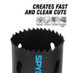Spyder 600064CF 7/8 Bi-Metal Hole Saw Rapid Core Eject™