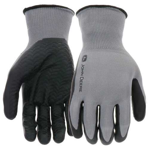 John Deere Foam Nitrile Textured Gloves