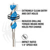 Spyder 1-1/4 x 6-1/2 Power Bit Stinger™