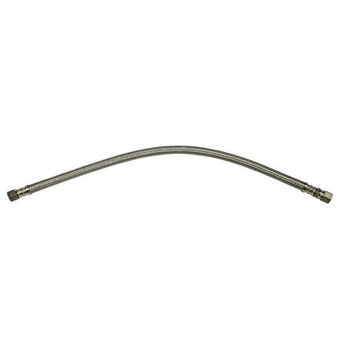 Danco 3/8 in. Comp. x 3/8 in. O.D. Comp. x 20 in. LGTH Stainless Steel Faucet Supply Line Hose