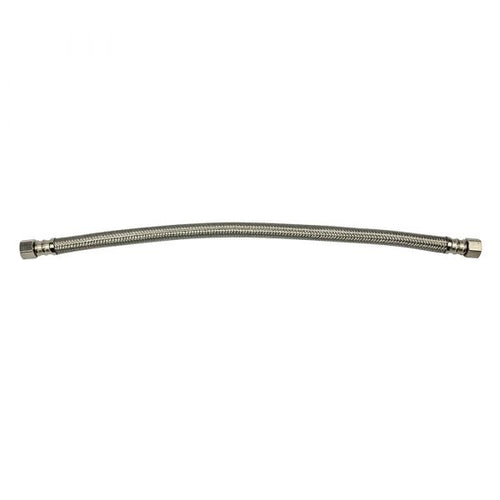 Danco 3/8 in. Comp. x 3/8 in. Comp. x 16 in. LGTH Stainless Steel Faucet Supply Line Hose