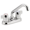 Moen Chateau Chrome Two-Handle Low Arc Laundry Faucet