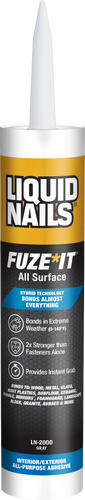 LIQUID NAILS® FUZE*IT® All Surface Interior & Exterior Adhesive