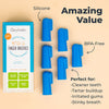 Oxyfresh Premium Pet Toothbrush Set - 6 Super Soft Finger Brushes