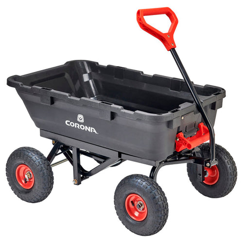 Corona Poly Garden Dump Cart