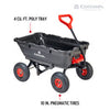 Corona Poly Garden Dump Cart
