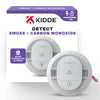 Kidde DETECT Combo Smoke + CO Alarm, Hardwired with AA Backup Battery