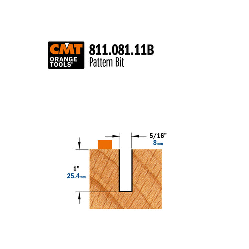 CMT Pattern Router Bits Short Series