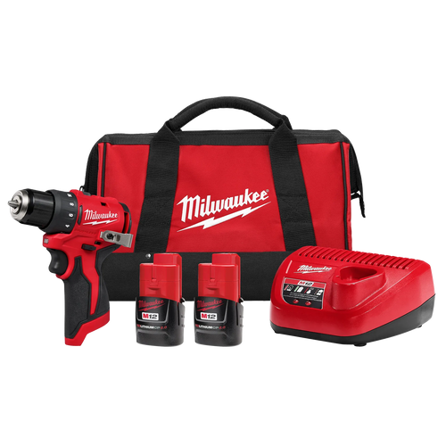 Milwaukee M12™ Subcompact Brushless 3/8 Drill/Driver Kit