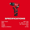 Milwaukee M12™ Subcompact Brushless 3/8 Drill/Driver Kit