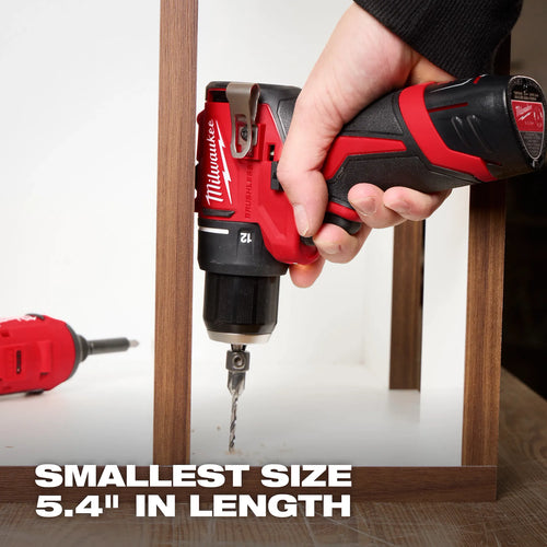 Milwaukee M12™ Subcompact Brushless 3/8 Drill/Driver Kit