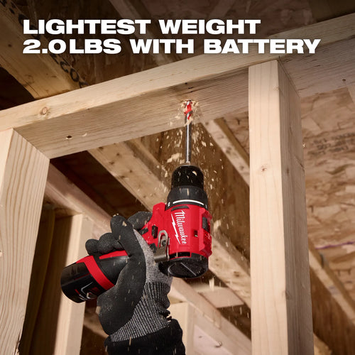 Milwaukee M12™ Subcompact Brushless 3/8 Drill/Driver Kit