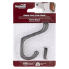 National N830-625 Heavy Duty Coat/Hat Hook Matte Black