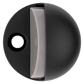 National Hardware N830-588 Adjustable Floor Door Stop Matte Black