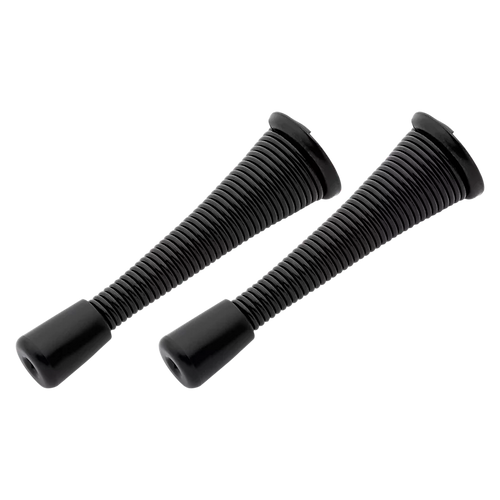 National N830-582 Spring Door Stop 4, Matte Black