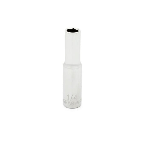 GearWrench 1/4 Drive 6 Point Deep SAE Socket 1/4