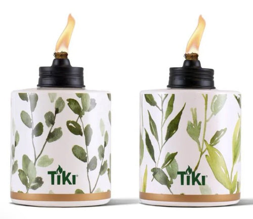 Tiki Greenery Table Torches