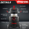 Shop-Vac® 6 Gallon 5.0 Peak HP Wet/Dry Vacuum