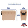 Sheffield 12627 Field Box Tan