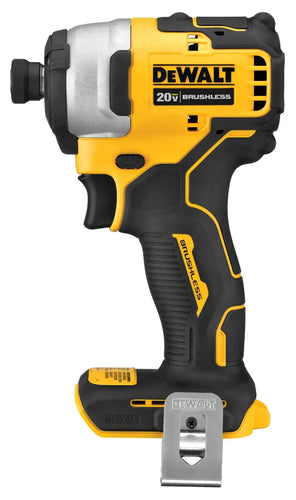 DeWalt 20V MAX* ATOMIC™ Brushless Cordless 1/4-in. (6.4mm) Compact Impact Driver (Tool Only)