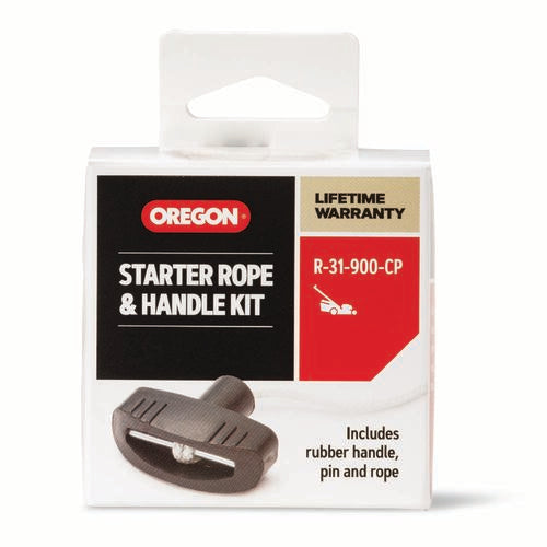 Oregon Replacement Starter Rope & Handle Kit, Universal fit (R-31-900-CP)