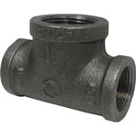 STZ Industries Black Malleable Iron Fittings Reducing Tee