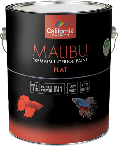 California Paint Malibu Premium Interior Paint Flat Deep Base