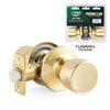 Grip Tight Tools Passage Knob - Tulip Style - 6 in 1 Drive - In Latch - Mobile Home