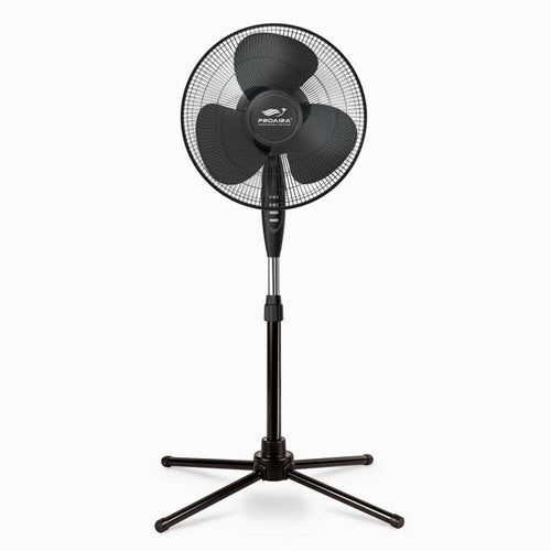 Grip Tight Tools 16 Oscillating Pedestal Fan, 3 Speed Control, Black