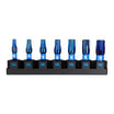 Spyder 7-Piece Impact Driver Torx Bit Set (T10, T15, T20, T25, T30, T35, T40) Mach-Blue™
