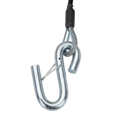 TowSmart 40 in. Safety Cable w/Spring Loaded Safety Hooks 5000 lb