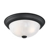 Design House Flush Mount Light 11 Matte Black