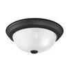 Design House Flush Mount Light 11 Matte Black