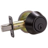 Design House Pro Series Single Cylinder Deadbolt Matte Black