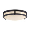 Design House Ripon Flush Mount Light 14 Matte Black
