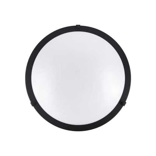 Design House Ripon Flush Mount Light 14 Matte Black