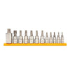 GearWrench 12 Piece 1/4, 3/8 & 1/2 Drive Tamper Proof Torx® Bit Socket Set