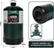 BLUEFIRE 2x Propane Camping Gas Fuel Cylinder Canister 16.4oz Tank 95% High Purity