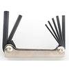 Bondhus 14589, Set 9 Hex Fold-up Tool 5/64 - 1/4 (1)