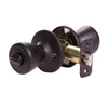Design House Tulip Keyed Entry Door Knob, Matte Black