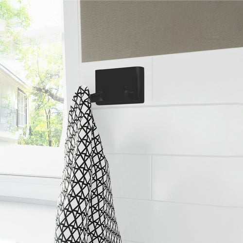 Design House  Millbridge Bathroom Robe Hook, Matte Black