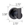 Design House  Eastport Bathroom Robe Hook, Matte Black