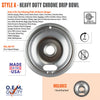 Range Kleen Style A Heavy Duty Chrome Drip Bowls