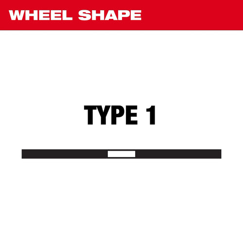 Milwaukee 4-1/2 x .045 x 7/8 Ceramic+ Metal Cut Off Wheel -Type 1