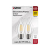 Satco S21852 5.5CA10/LED/927/CL/120V/E26/2C