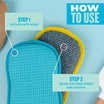 E-Cloth 3.25 In. x 6 In. Washing Up Cleansing Pad