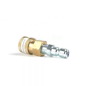 BluBird Blu Shield 1/4 Quick Disconnect Plug x 1/4 Male Pipe Thread Pressure Washer Adapter