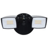 Satco 65-996 LED 2 Head Security Flood Black Finish