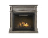 World Marketing Comfort Glow Dual Fuel Ventless Gas Fireplace w/ Remote Heats Up To 1200 sq ft - GFD4605R